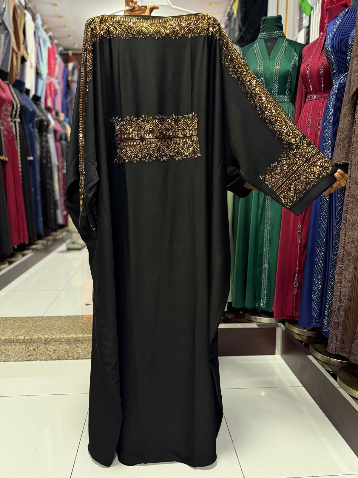 Falak Abaya in Black