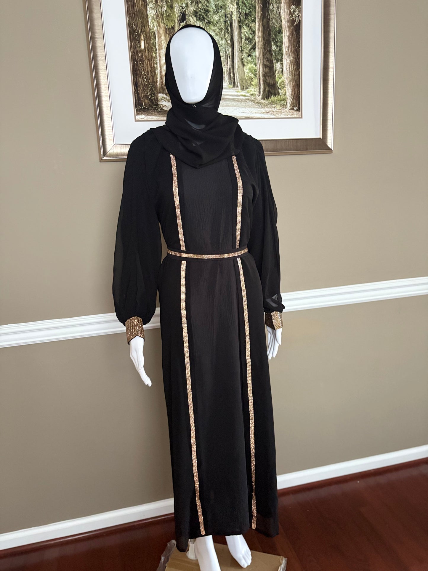 Nadima Sparkles Abaya