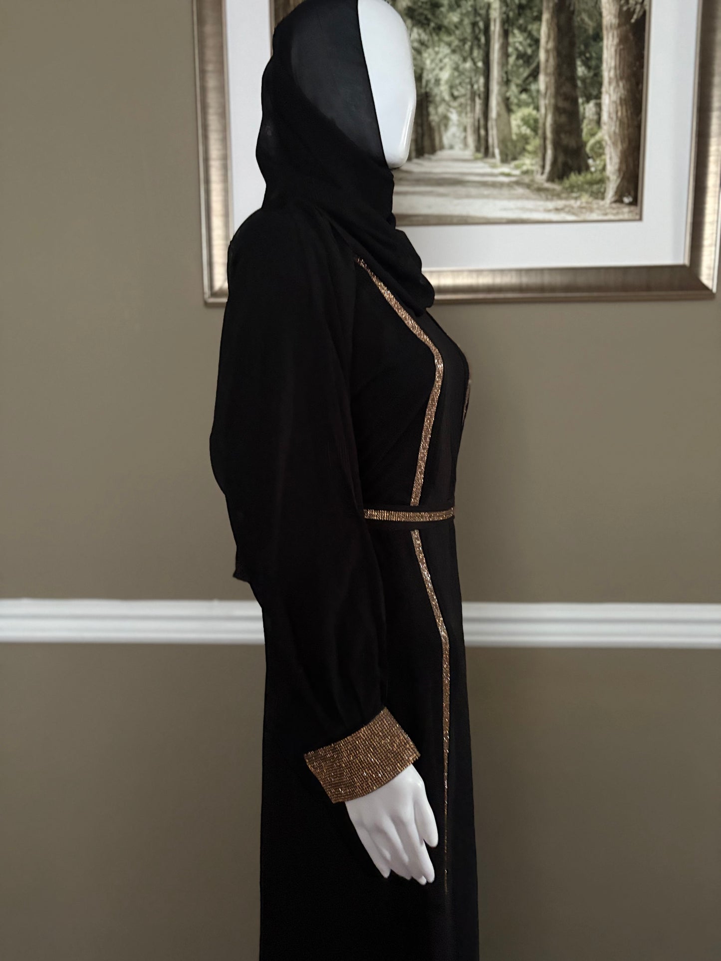 Nadima Sparkles Abaya