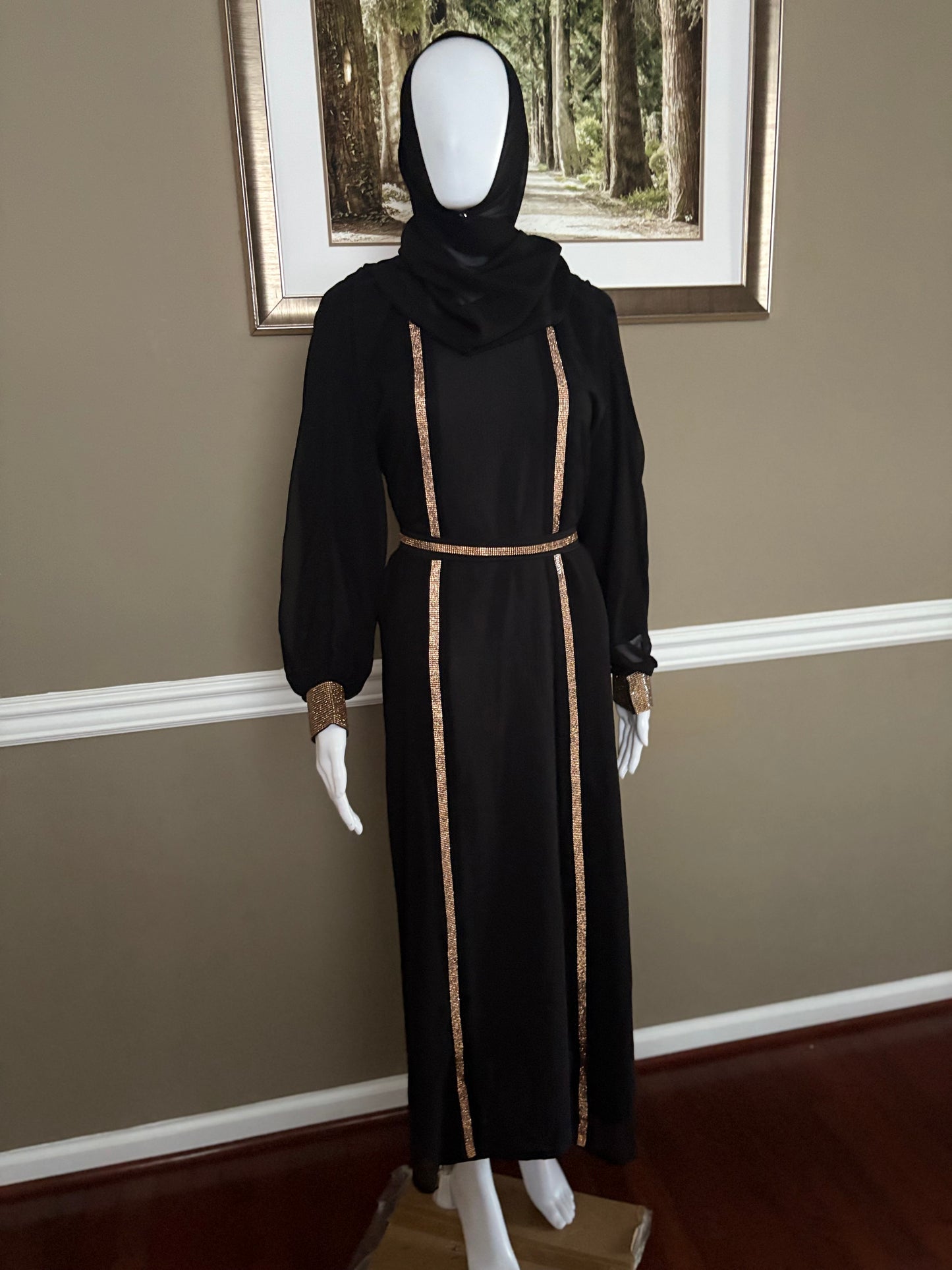 Nadima Sparkles Abaya