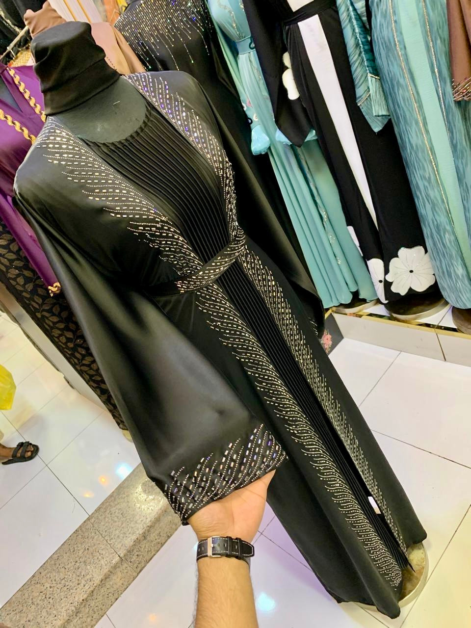Jadwa Abaya in Black