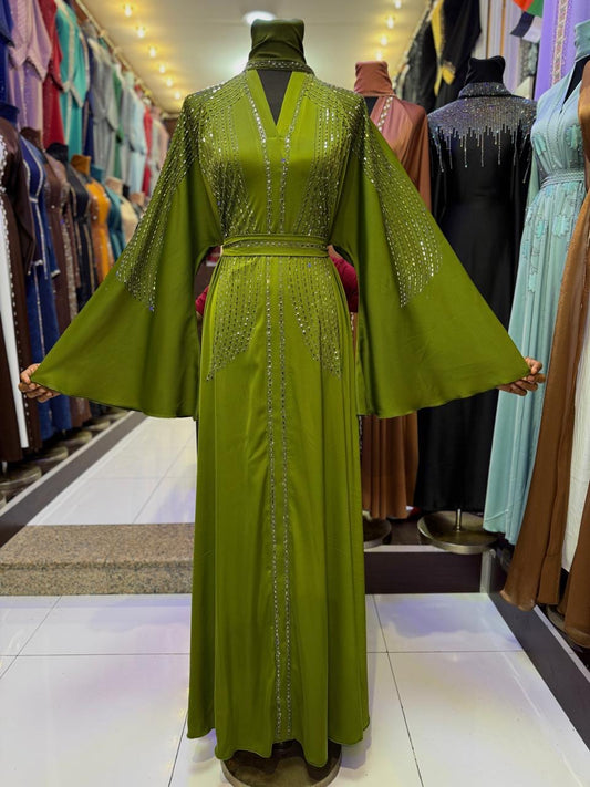 Sara Abaya in Green