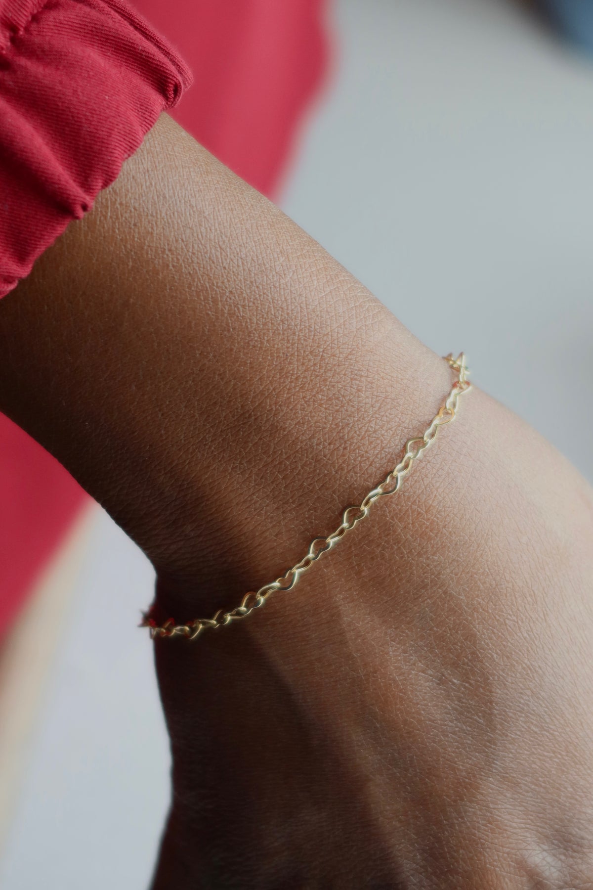 Tiana 18 karat pure gold bracelet