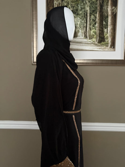 Nadima Sparkles Abaya