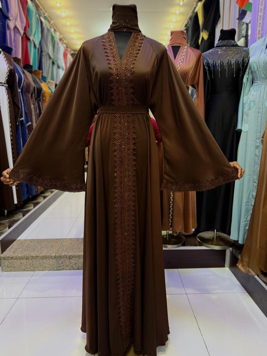 Suri Abaya in Brown