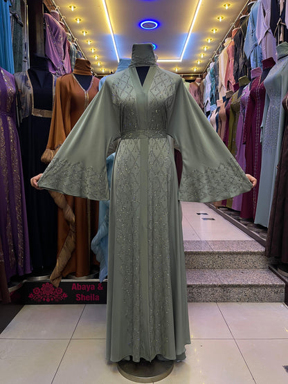 Dina Abaya in Green