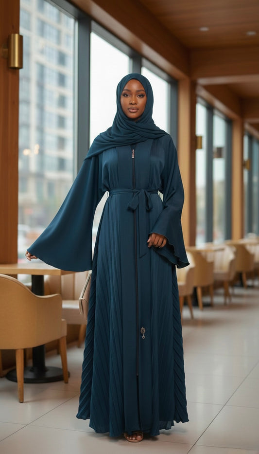 Azza Abaya in Green