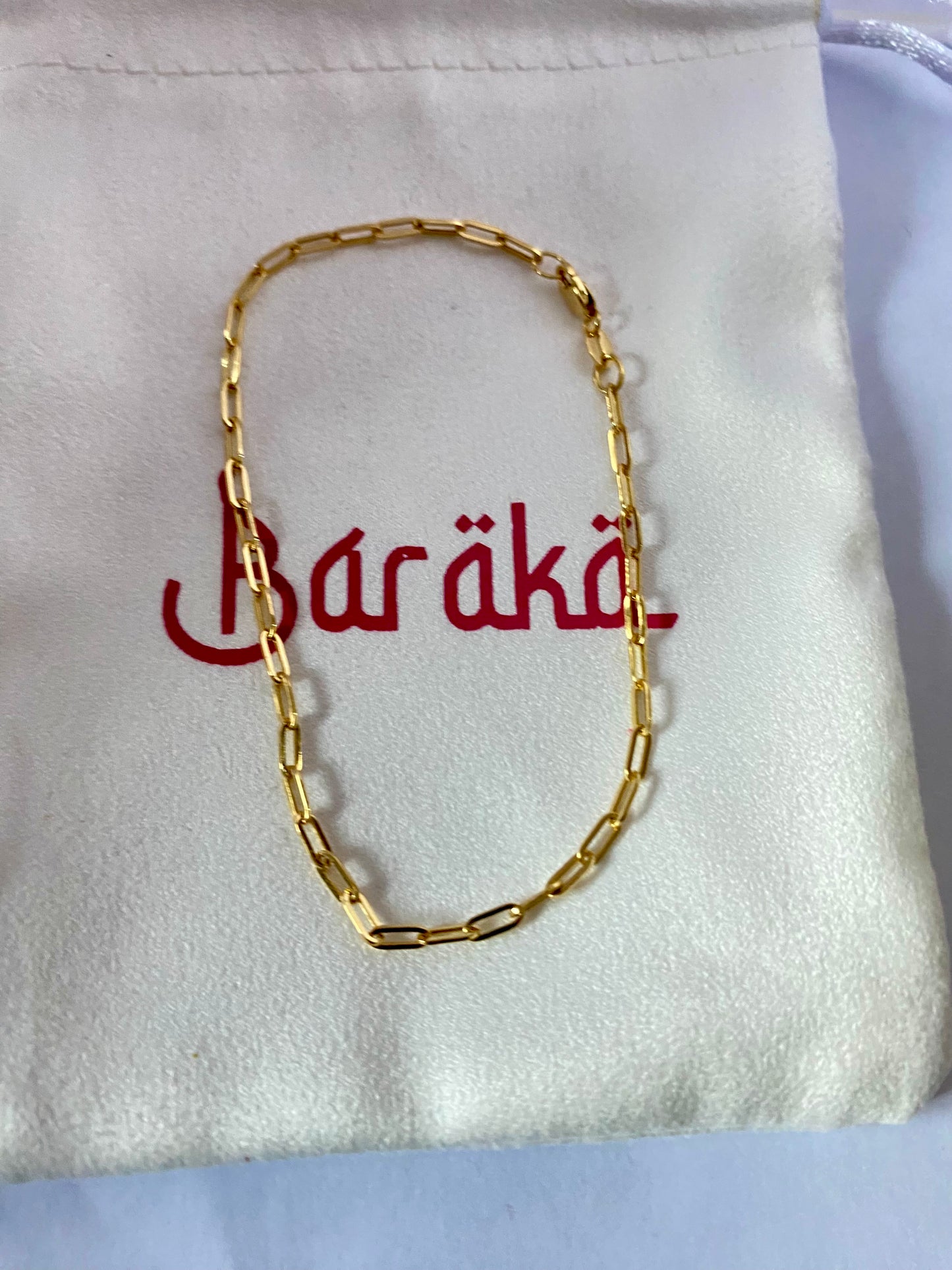 Bella 18 karat pure gold bracelet