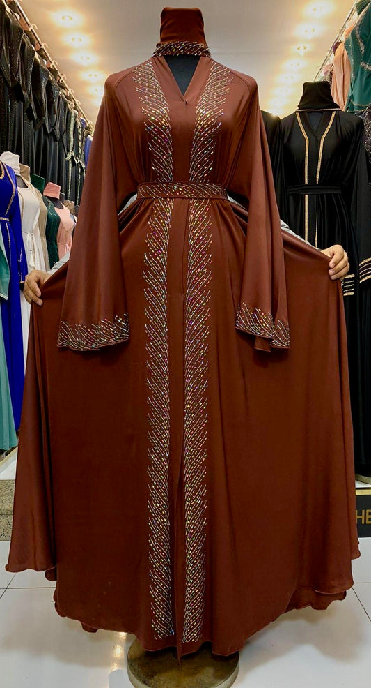 Hajar Drapes Abaya